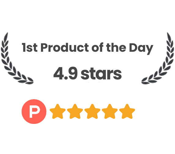 Product Hunt badge